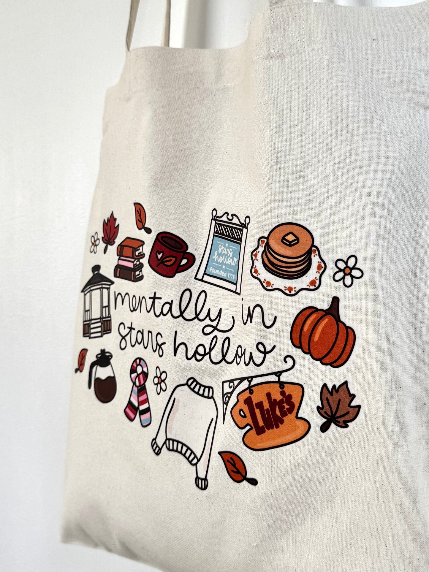 Tote-bag Tissus 100% Recyclé - Mentally In Stars Hollow