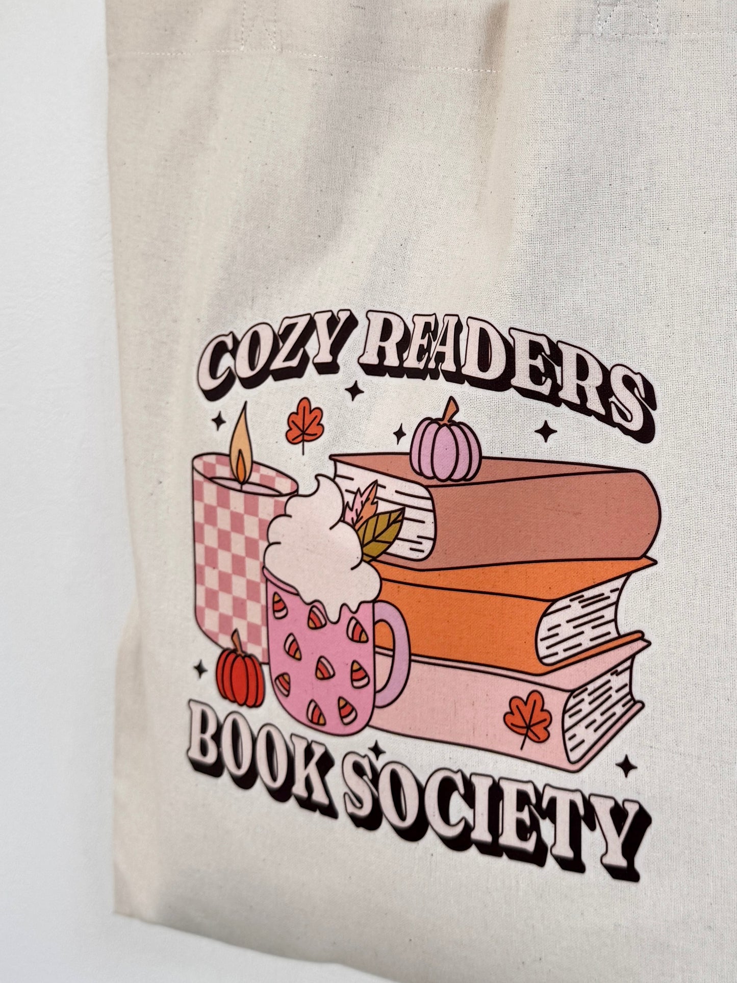 Tote-bag Tissus 100% Recyclé - Cozy Readers