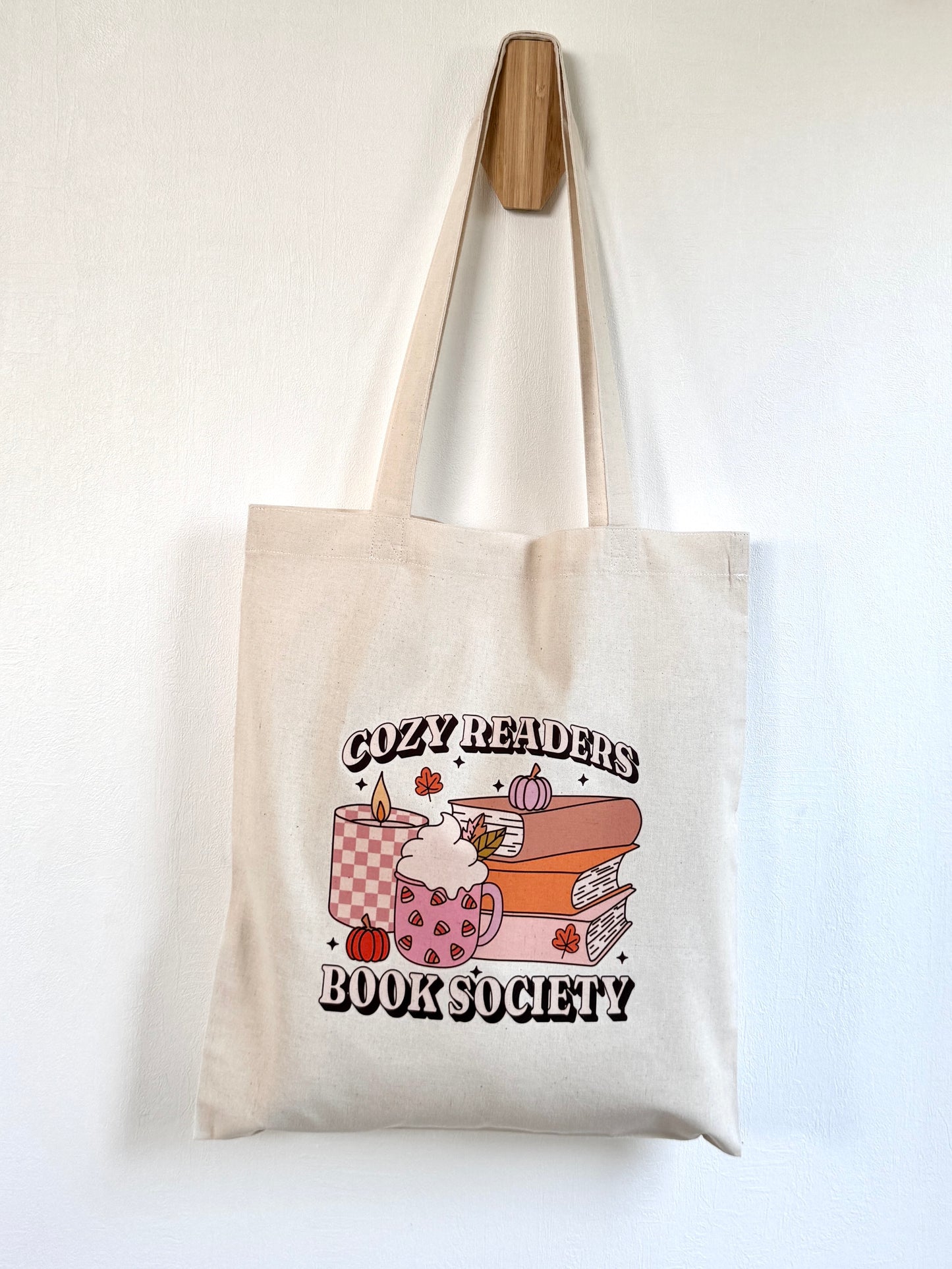 Tote-bag Tissus 100% Recyclé - Cozy Readers