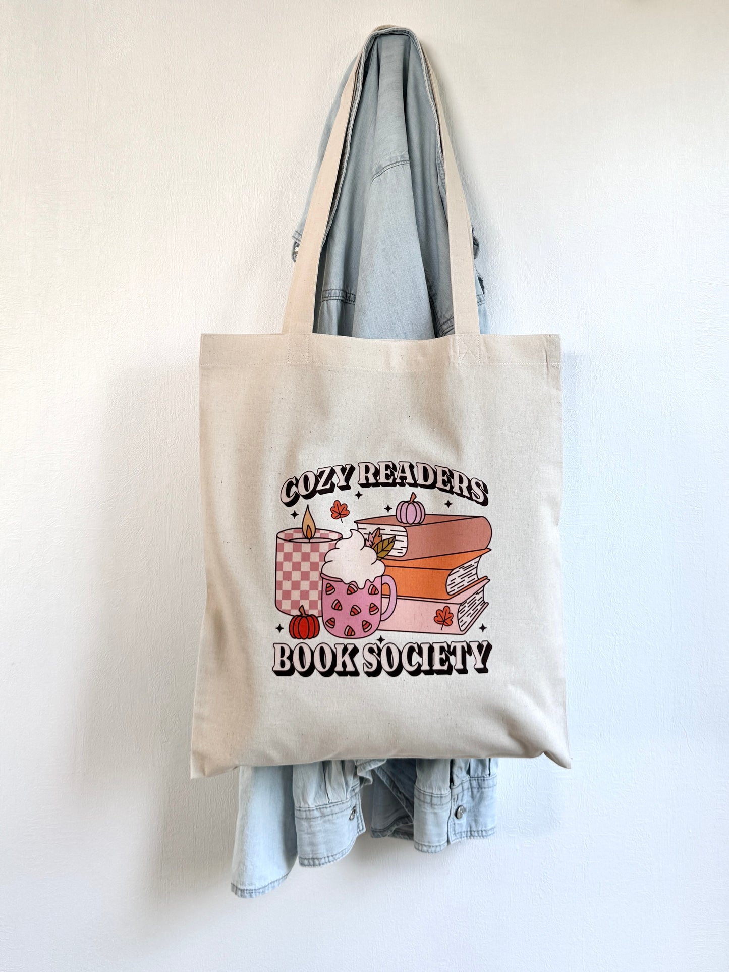 Tote-bag Tissus 100% Recyclé - Cozy Readers