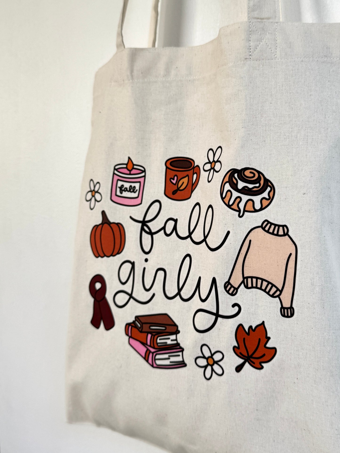 Tote-bag Tissus 100% Recyclé - Fall Girly