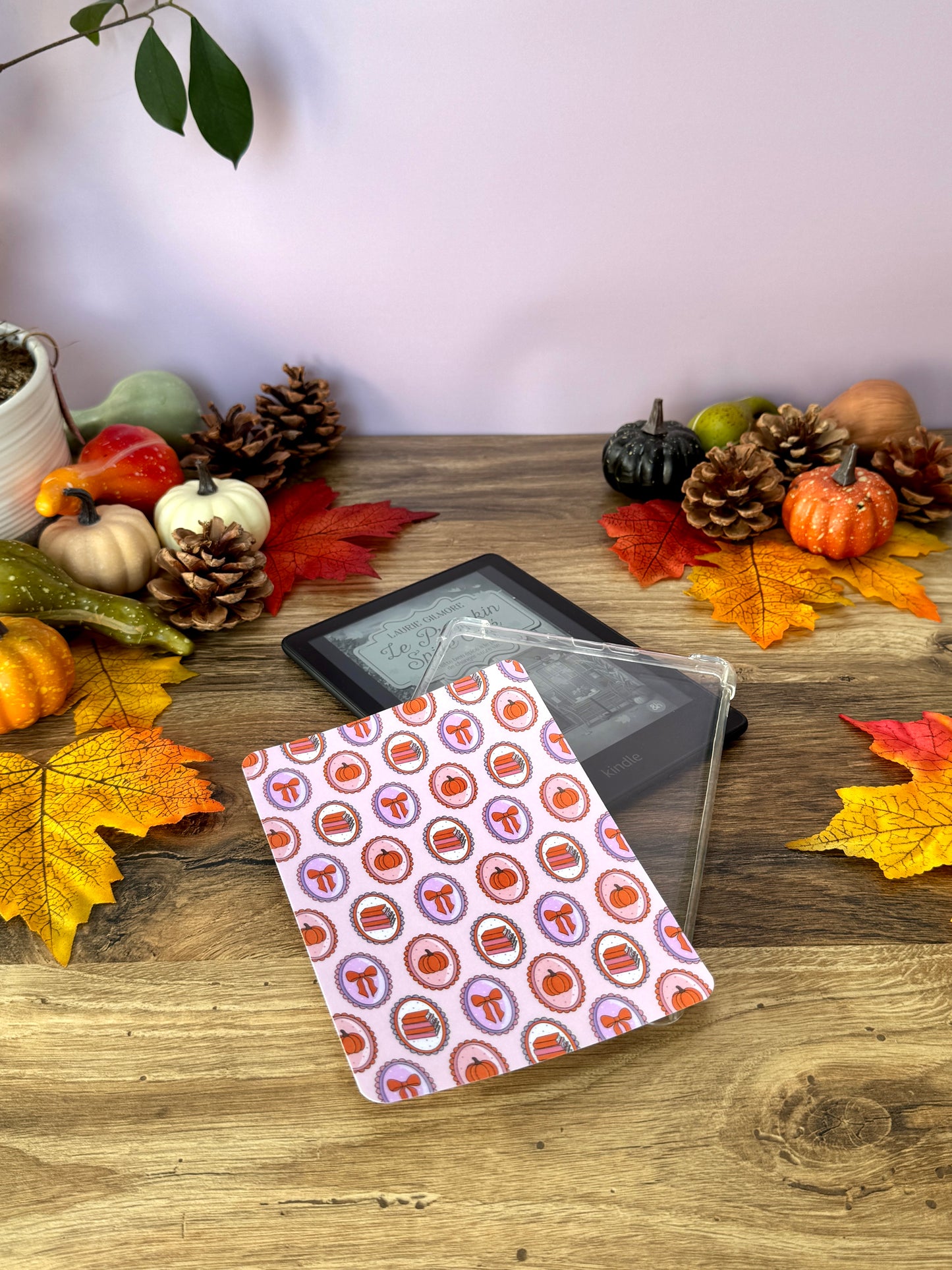 Insert Kindle - Tableaux D'Automne - Rose