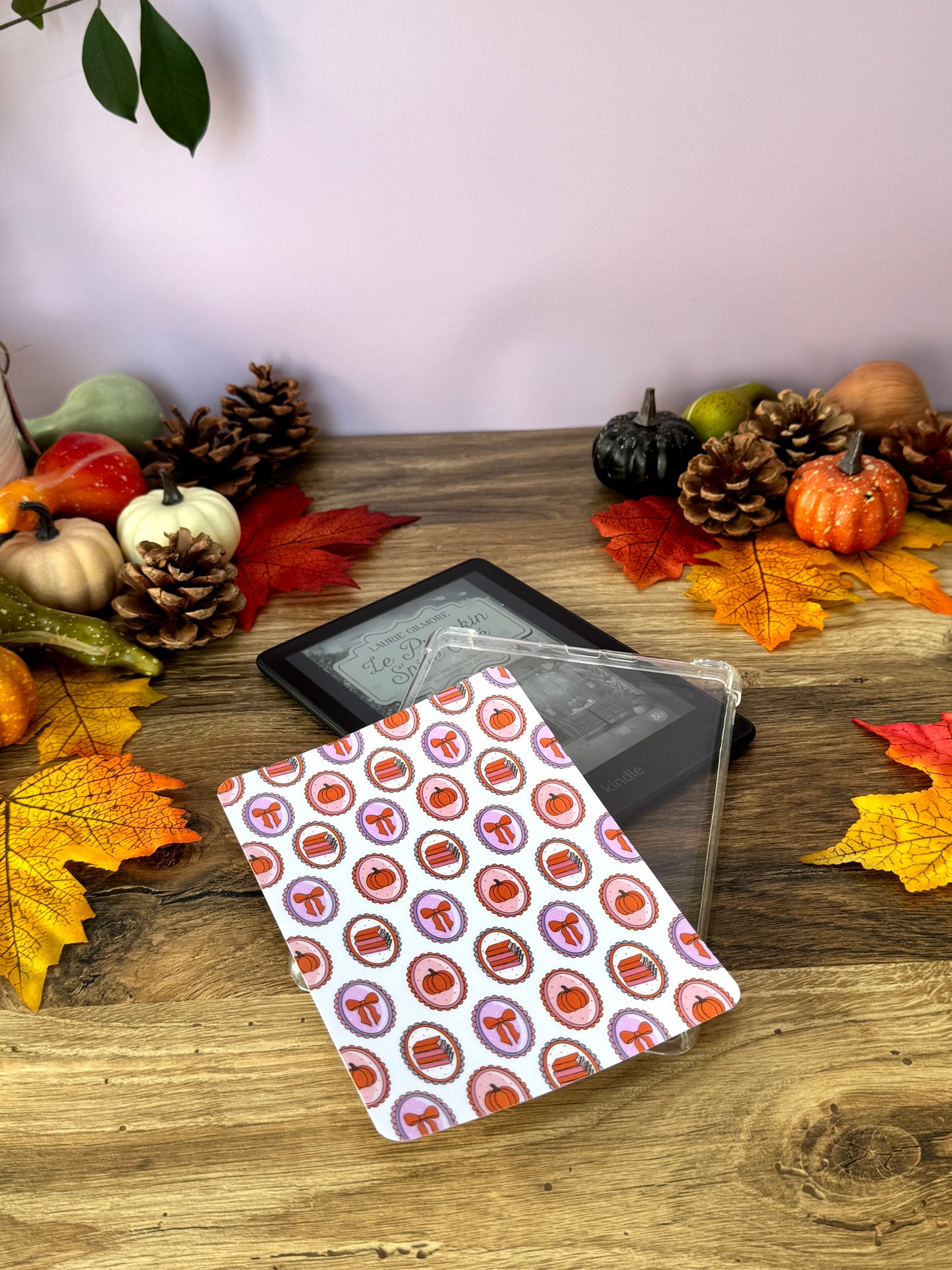 Insert Kindle - Tableaux D'Automne - Blanc