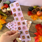 Marque-Page - Timbres D'Automne
