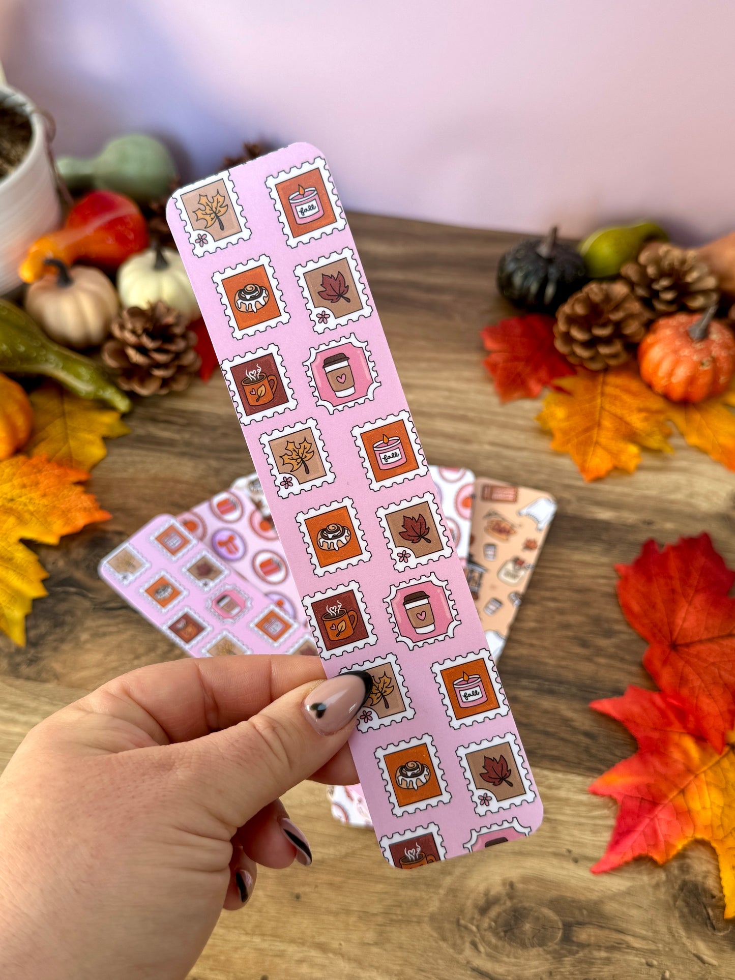 Marque-Page - Timbres D'Automne