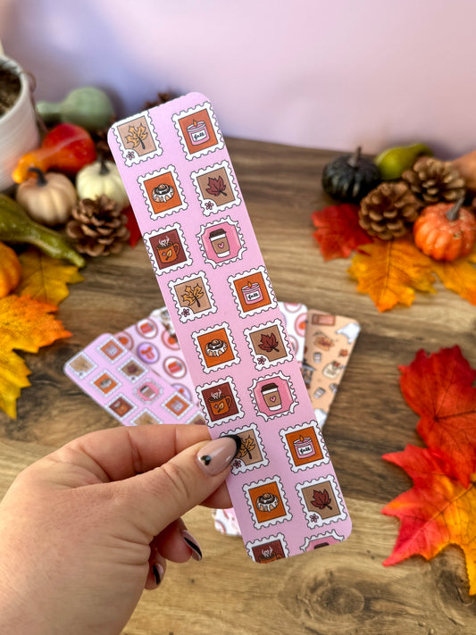 Marque-Page - Timbres D'Automne