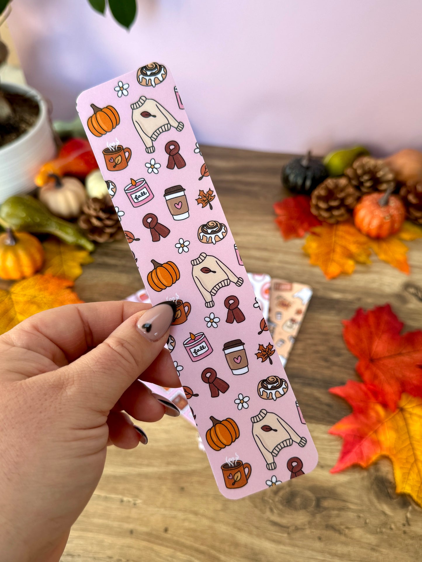 Marque-Page - Cozy Girl D'Automne