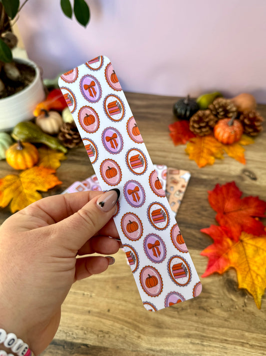 Marque-Page - Tableaux D'Automne - Blanc