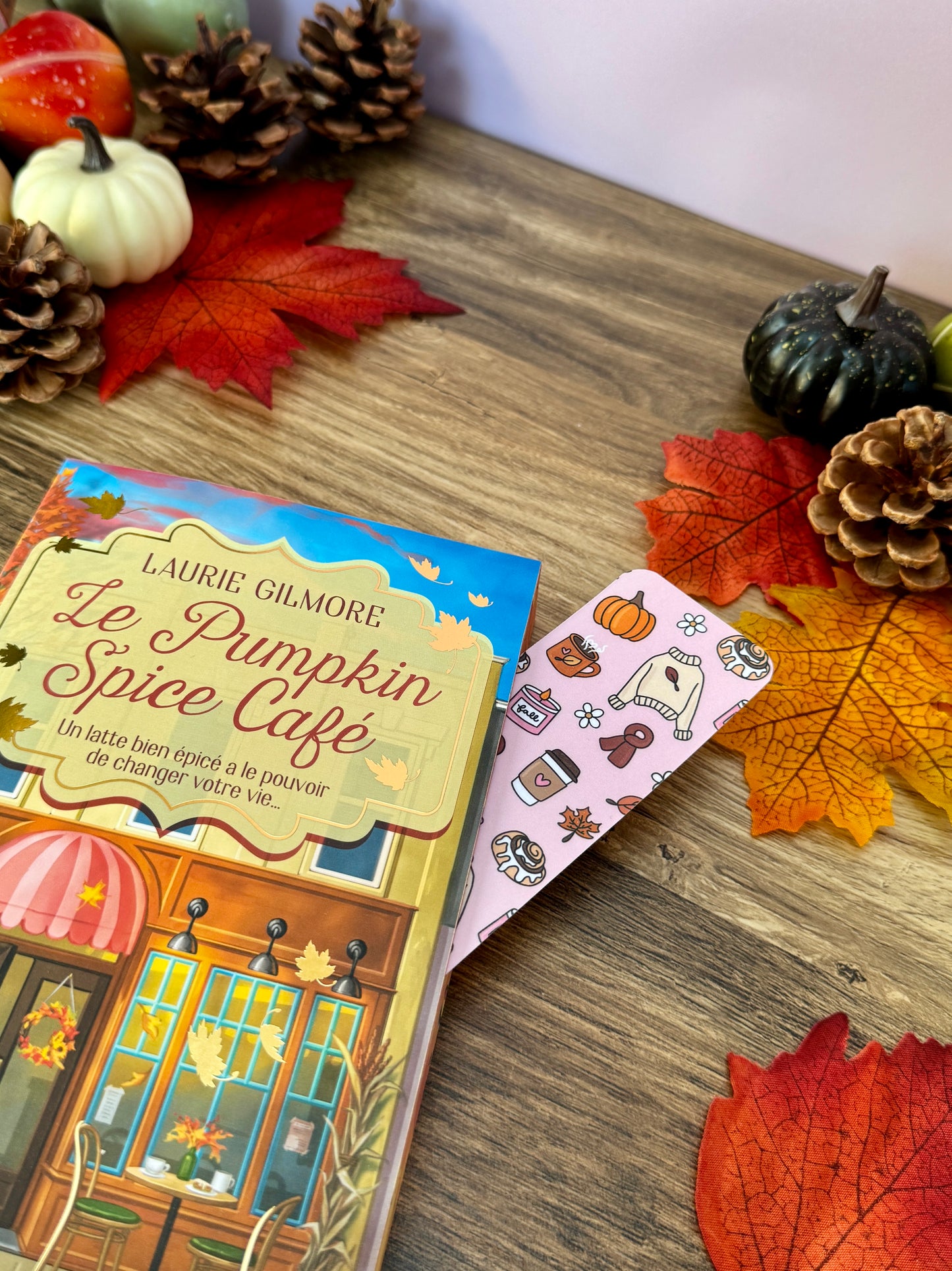 Marque-Page - Cozy Girl D'Automne