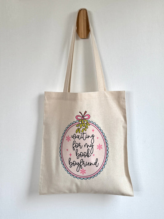 Tote-bag Tissus 100% Recyclé - Book Boyfriend