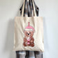 Tote-bag Tissus 100% Recyclé - Bear Latte
