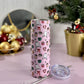 Mug Isotherme 591ml avec Couvercle et Paille - Christmas Girly
