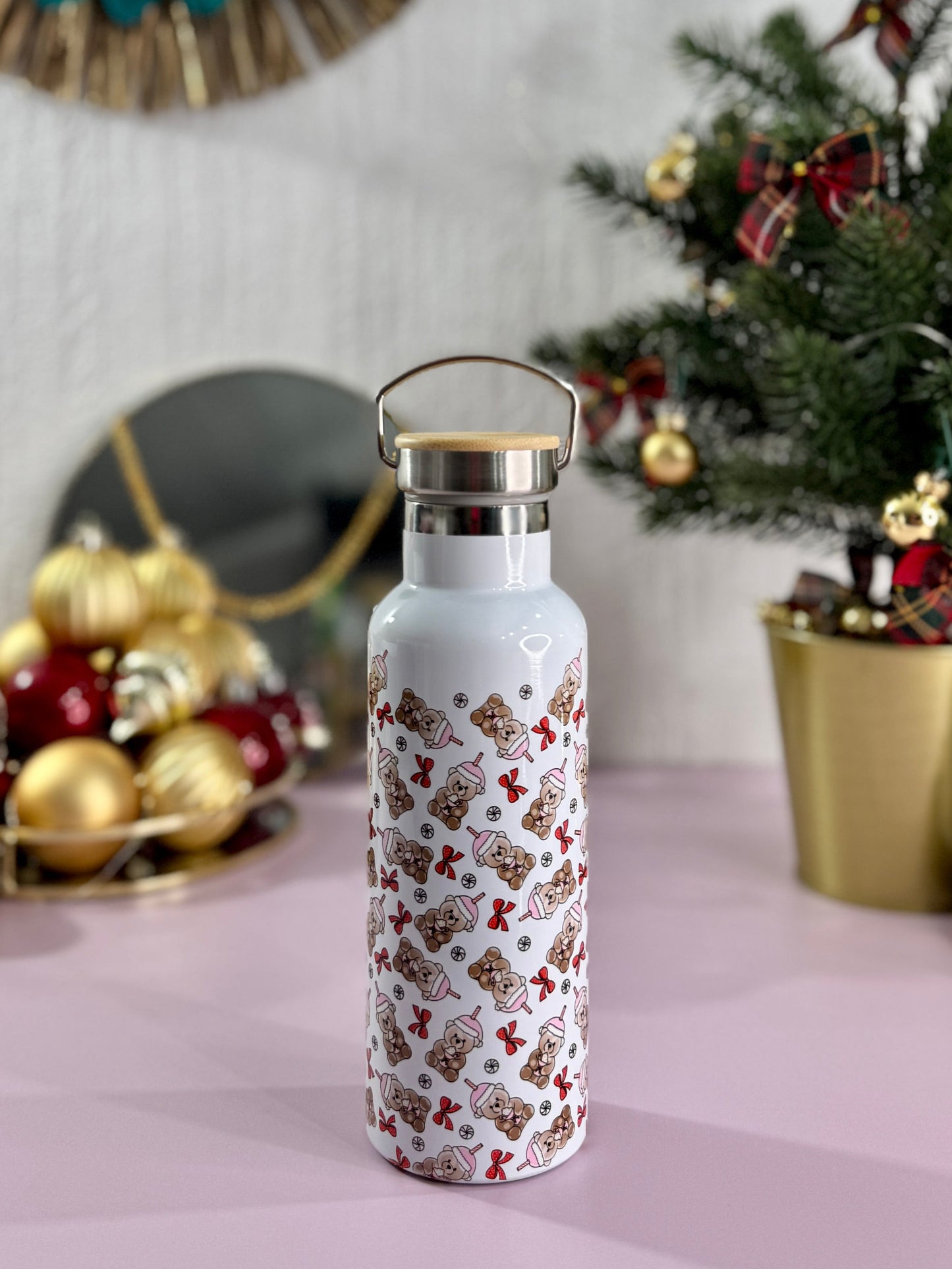 Gourde Isotherme 500 ml - Bear Latte