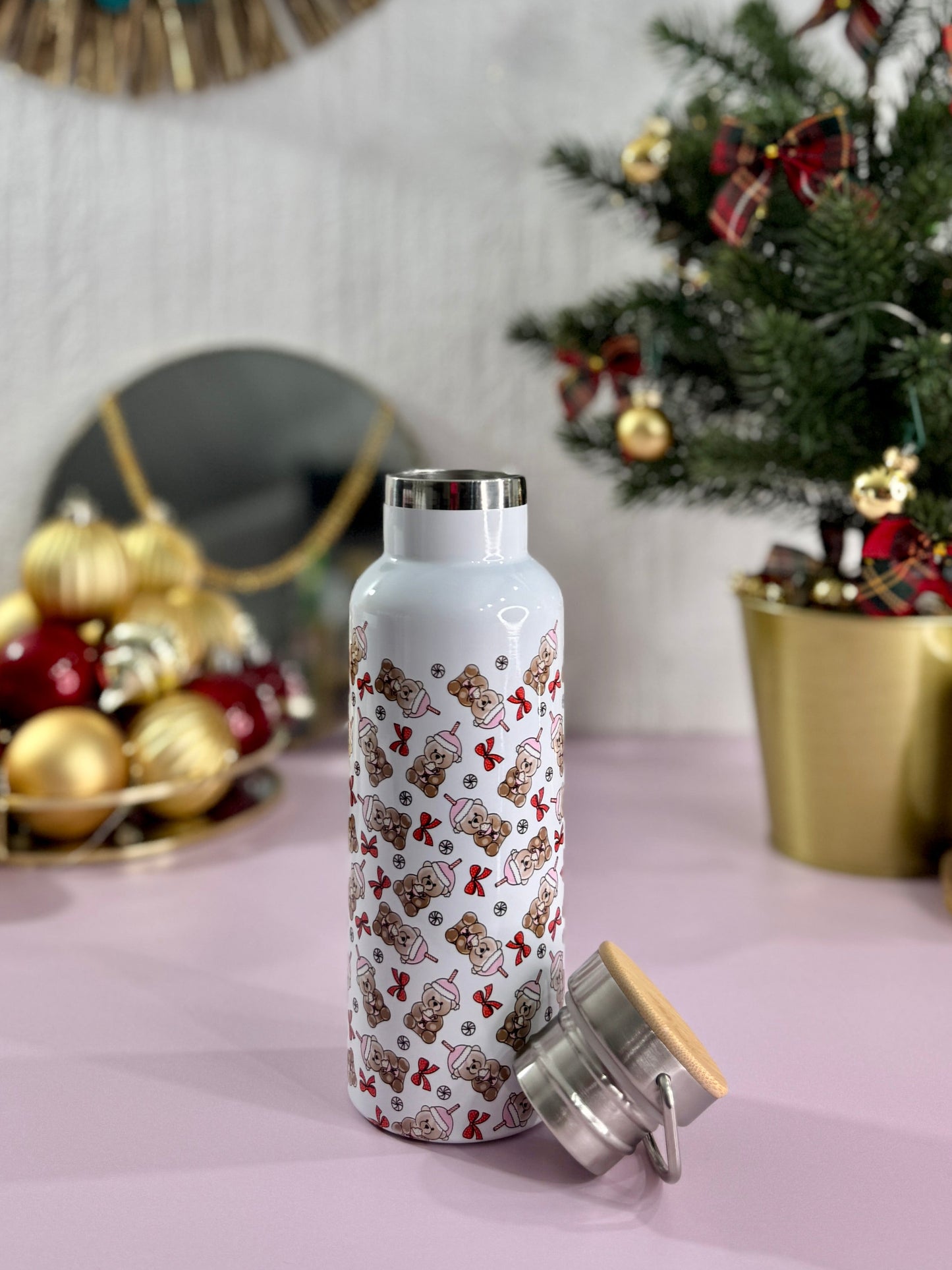 Gourde Isotherme 500 ml - Bear Latte