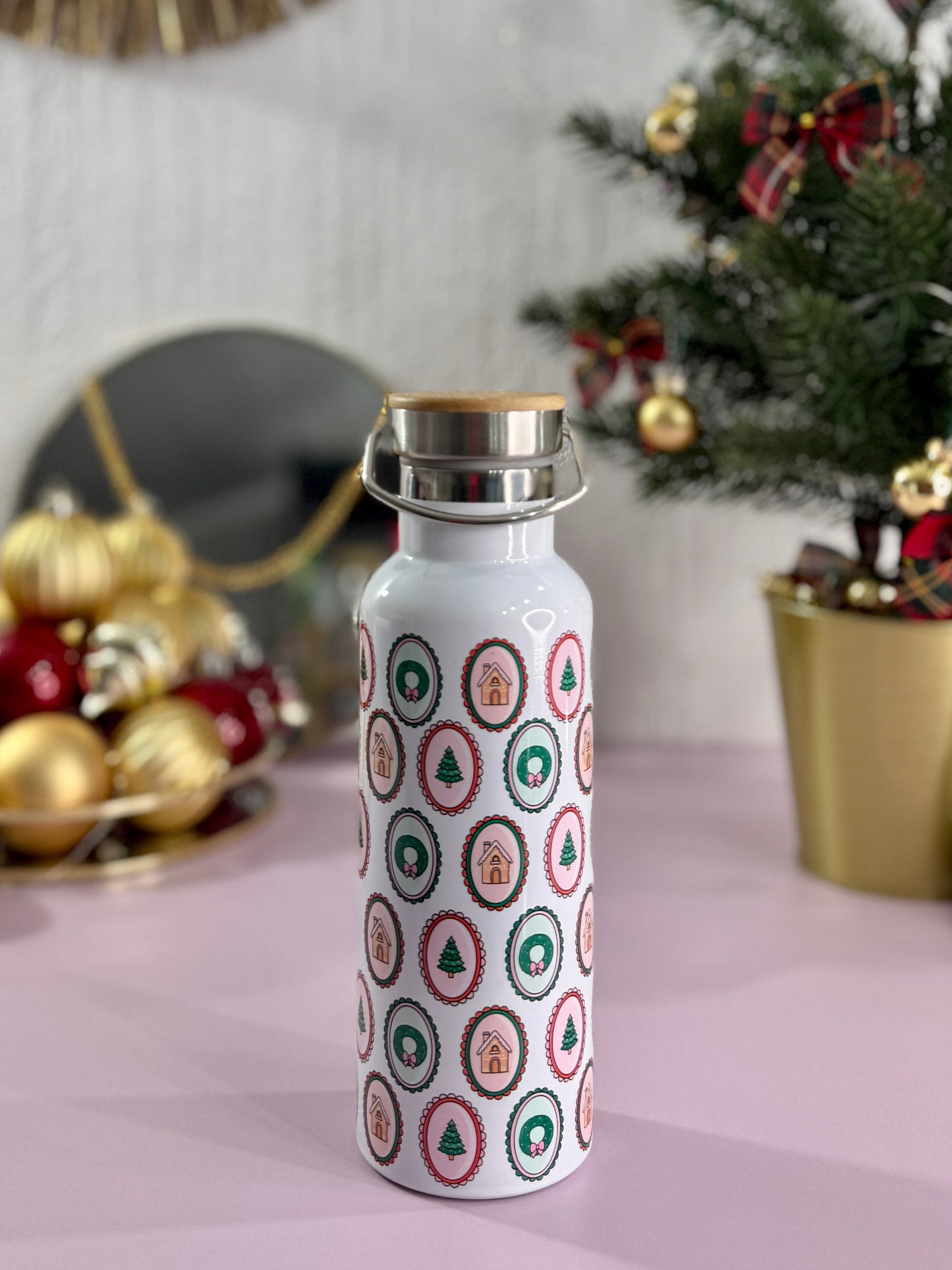 Gourde Isotherme 500 ml - Christmas