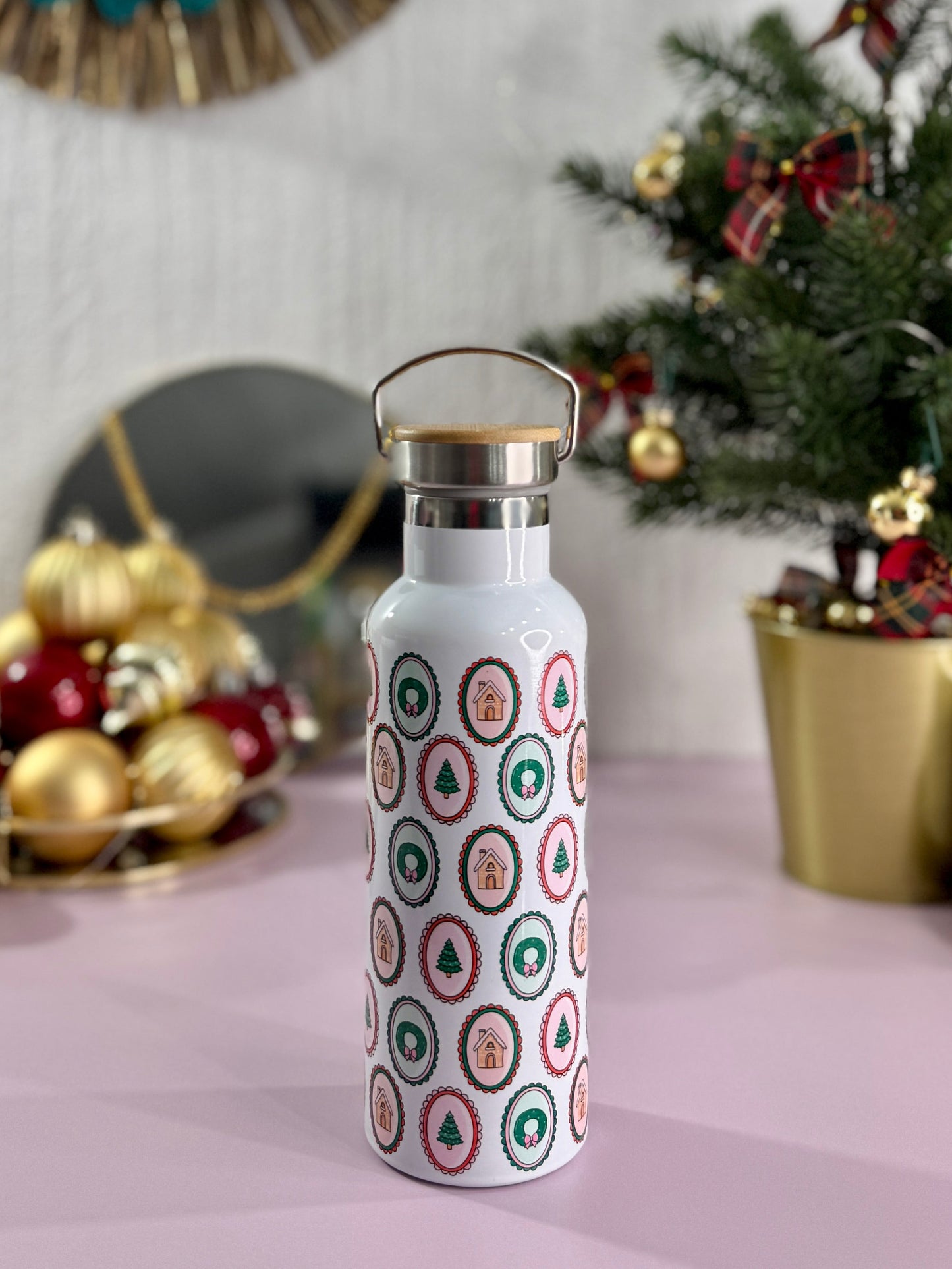 Gourde Isotherme 500 ml - Christmas