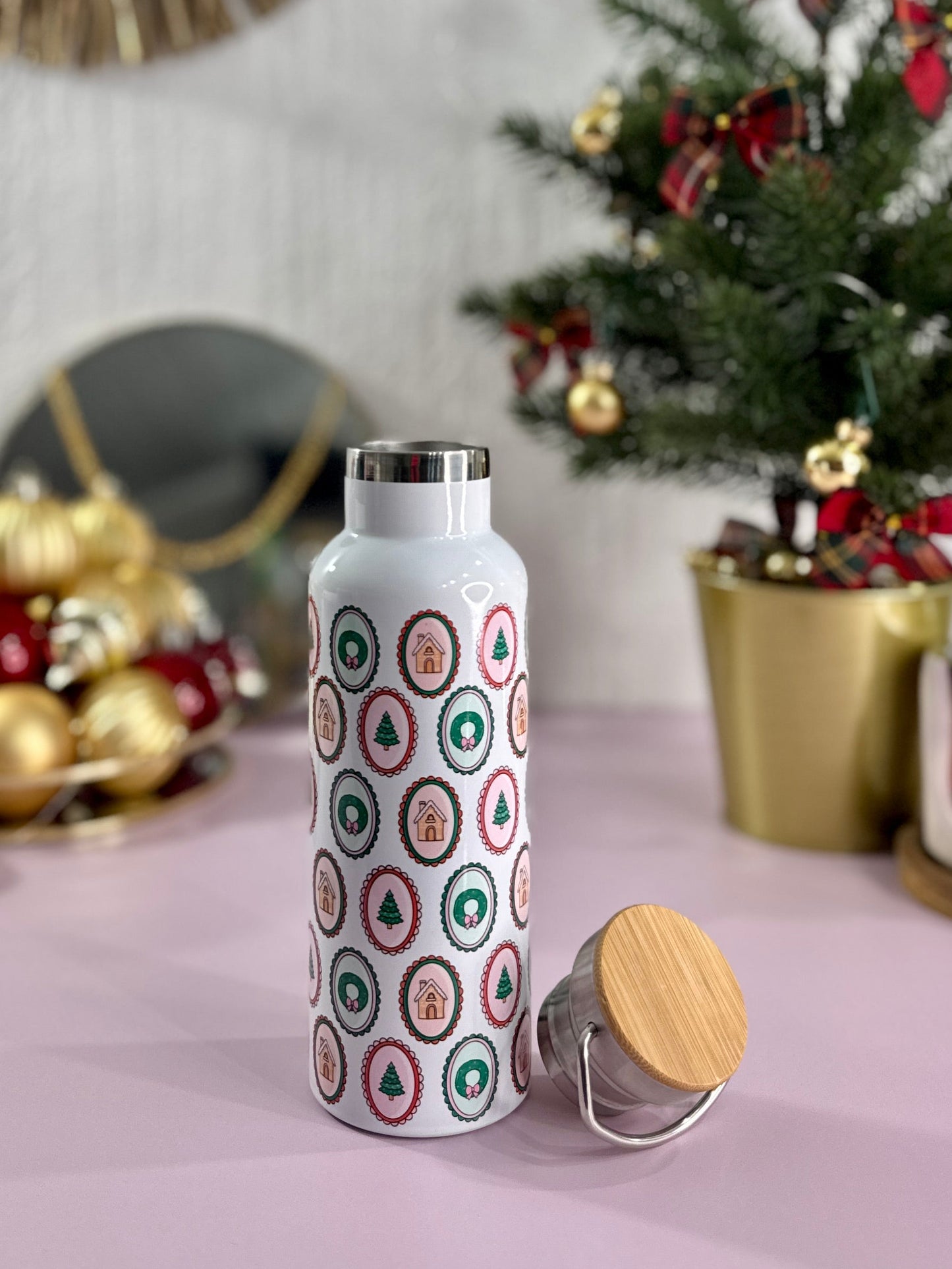 Gourde Isotherme 500 ml - Christmas