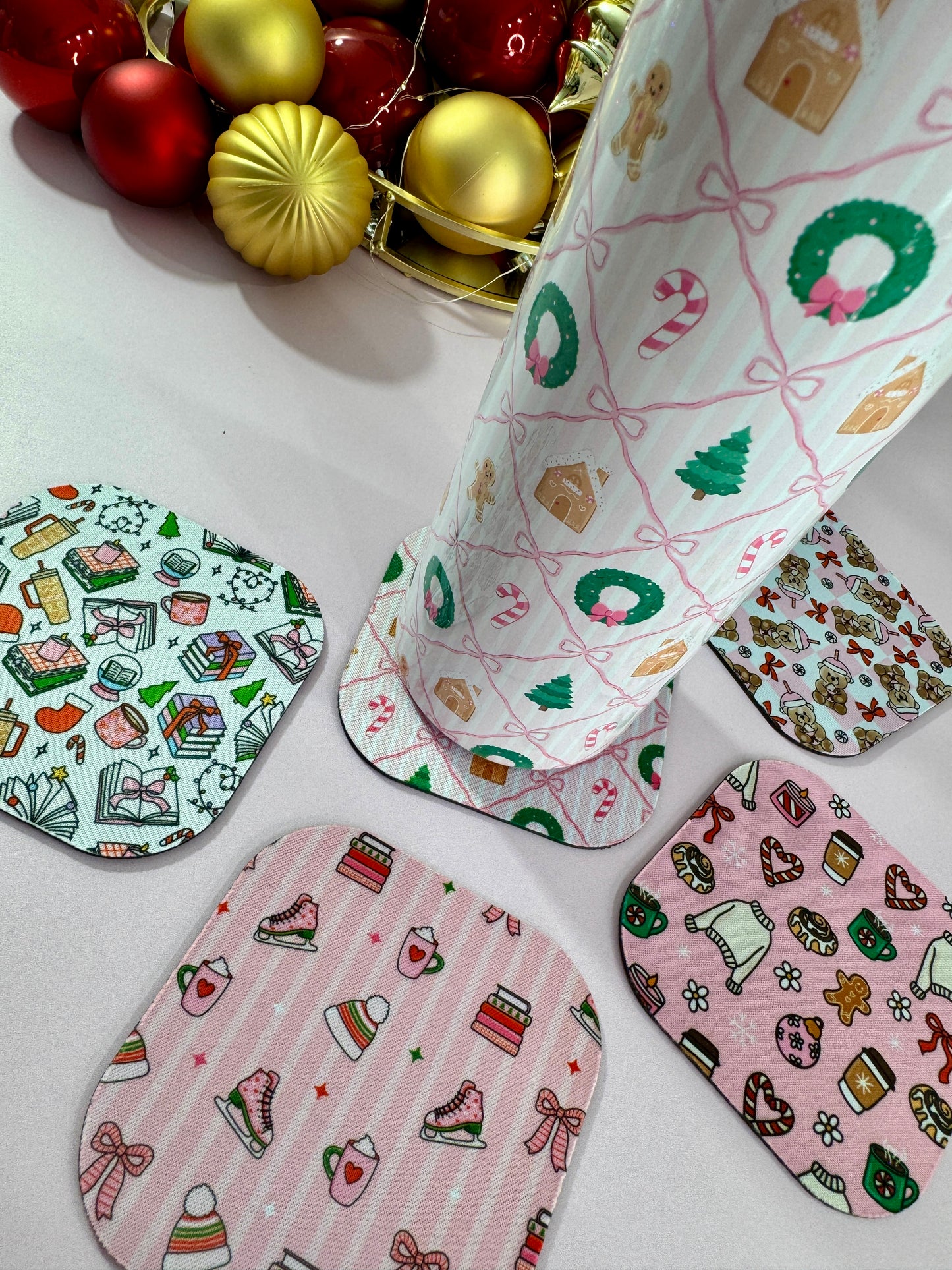 Sous-verre - Christmas Girly