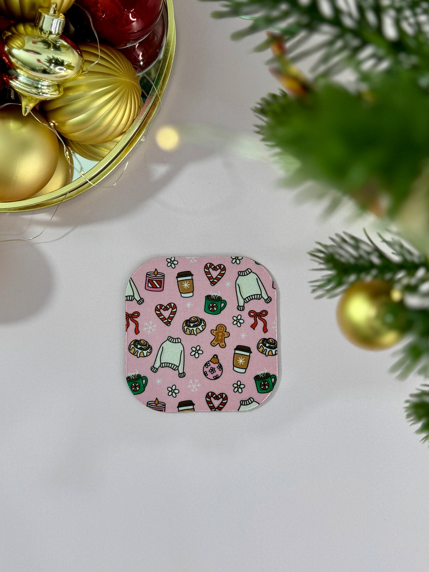 Sous-verre - Christmas Girly