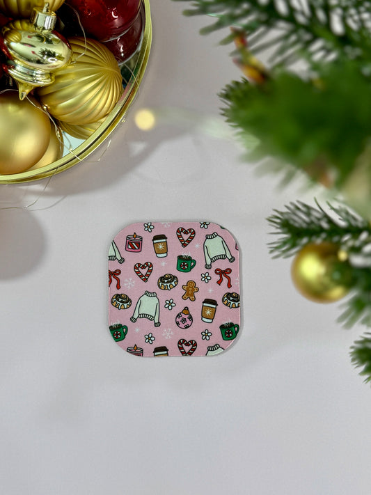 Sous-verre - Christmas Girly