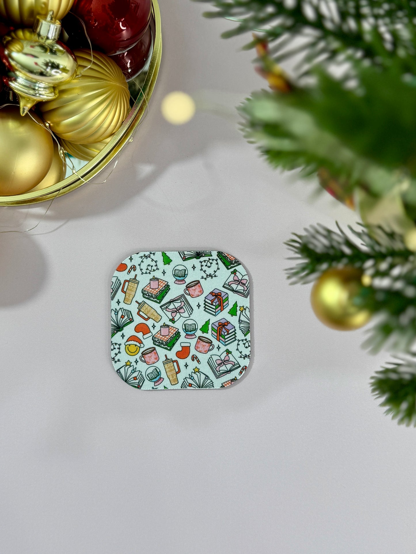 Sous-verre - Bookish Christmas