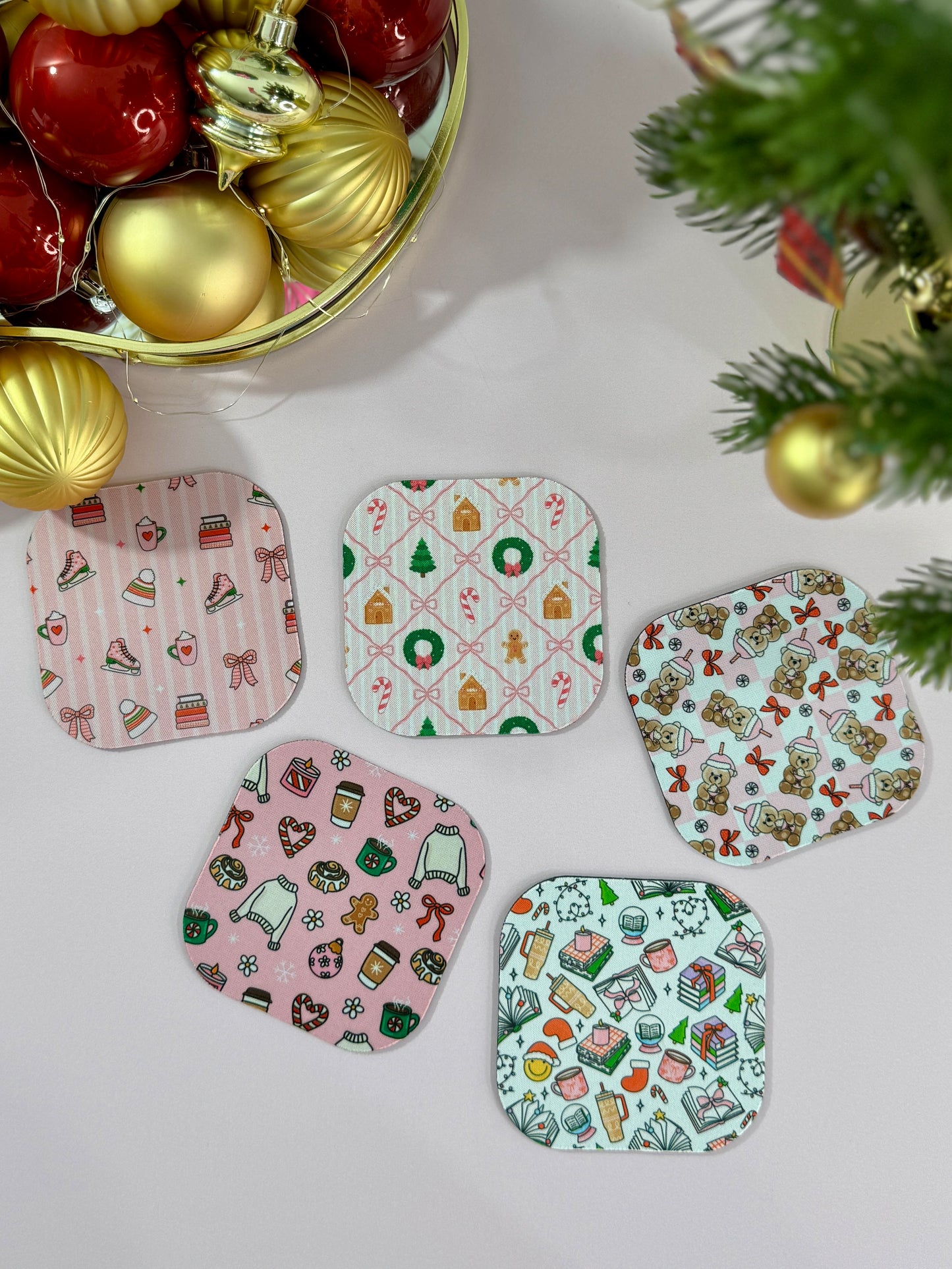 Sous-verre - Christmas Girly