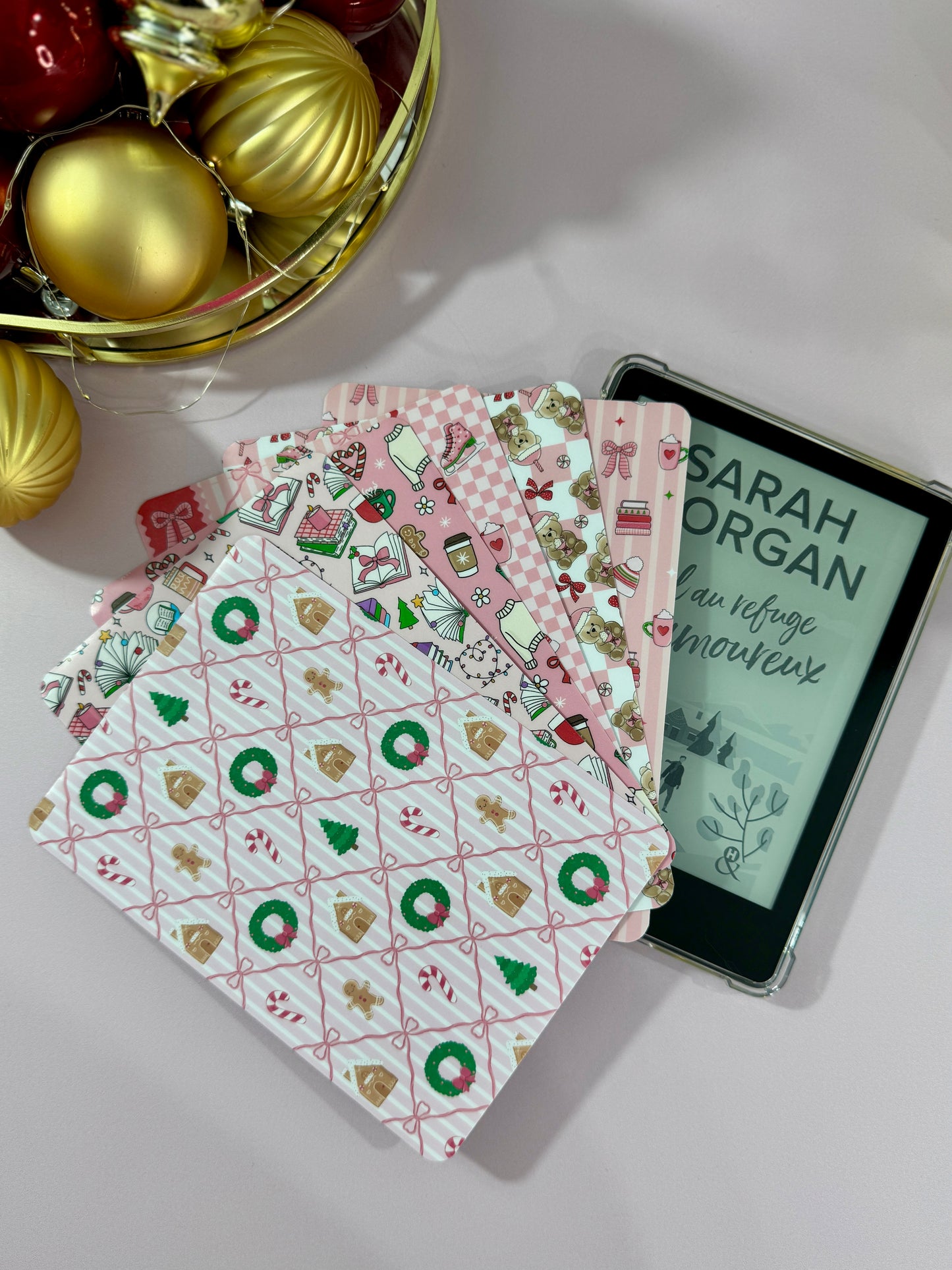 Insert Kindle - Christmas Ribbon