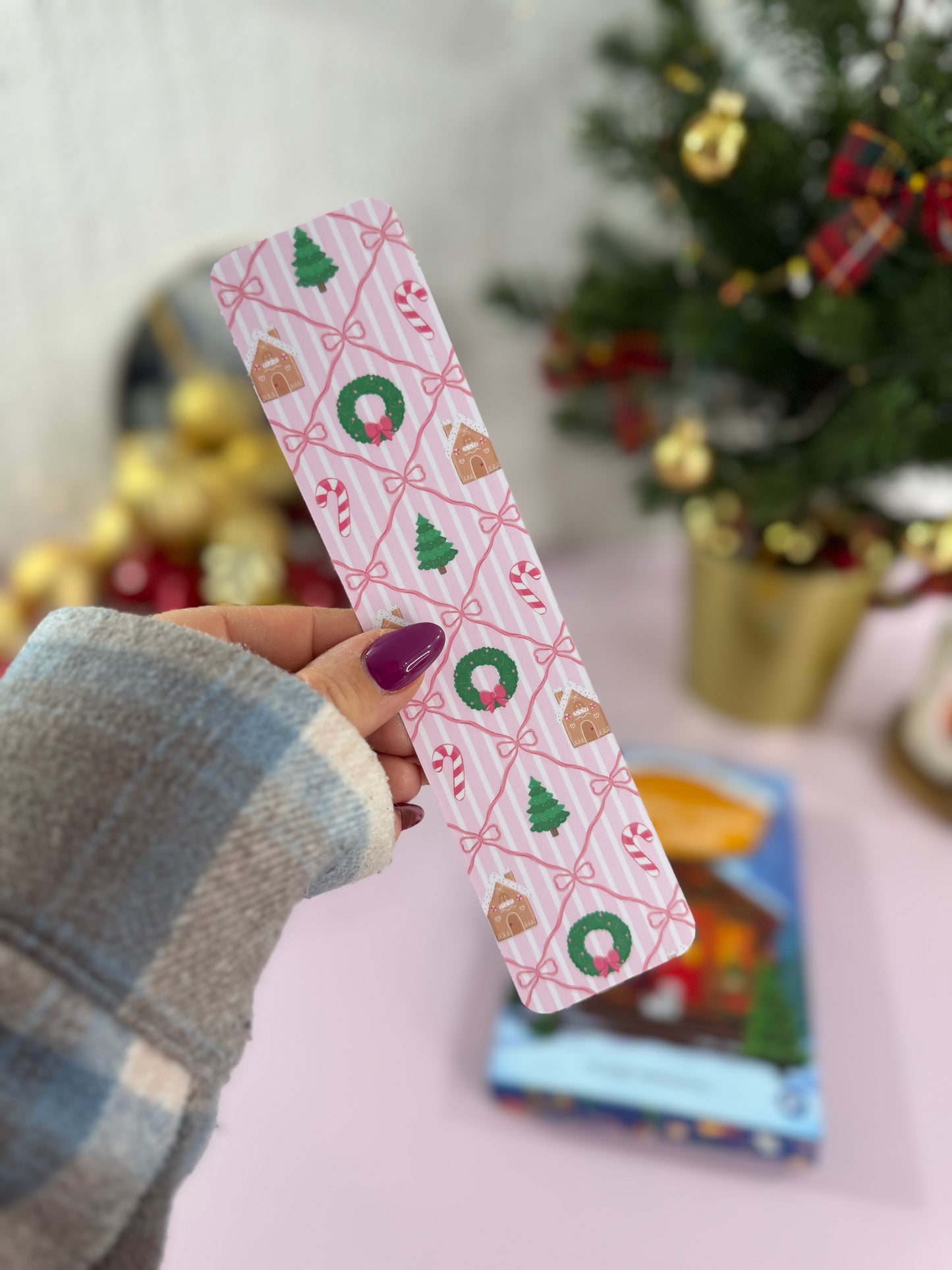 Marque-Page - Christmas Ribbon