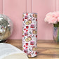 Tumbler Isotherme 591ml avec Couvercle et Paille - Romance Book Club