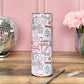 Tumbler Isotherme 591ml avec Couvercle et Paille - Book Mood