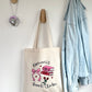 Tote-bag Tissus 100% Recyclé - Romance Book Club