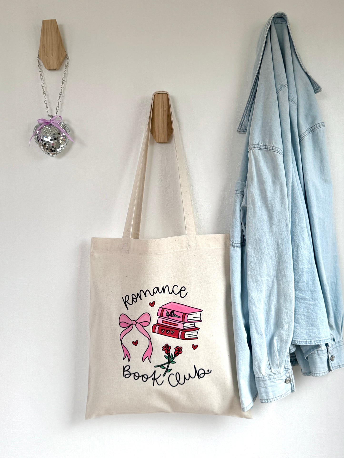 Tote-bag Tissus 100% Recyclé - Romance Book Club