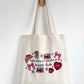 Tote-bag Tissus 100% Recyclé - Romance Readers Book Club