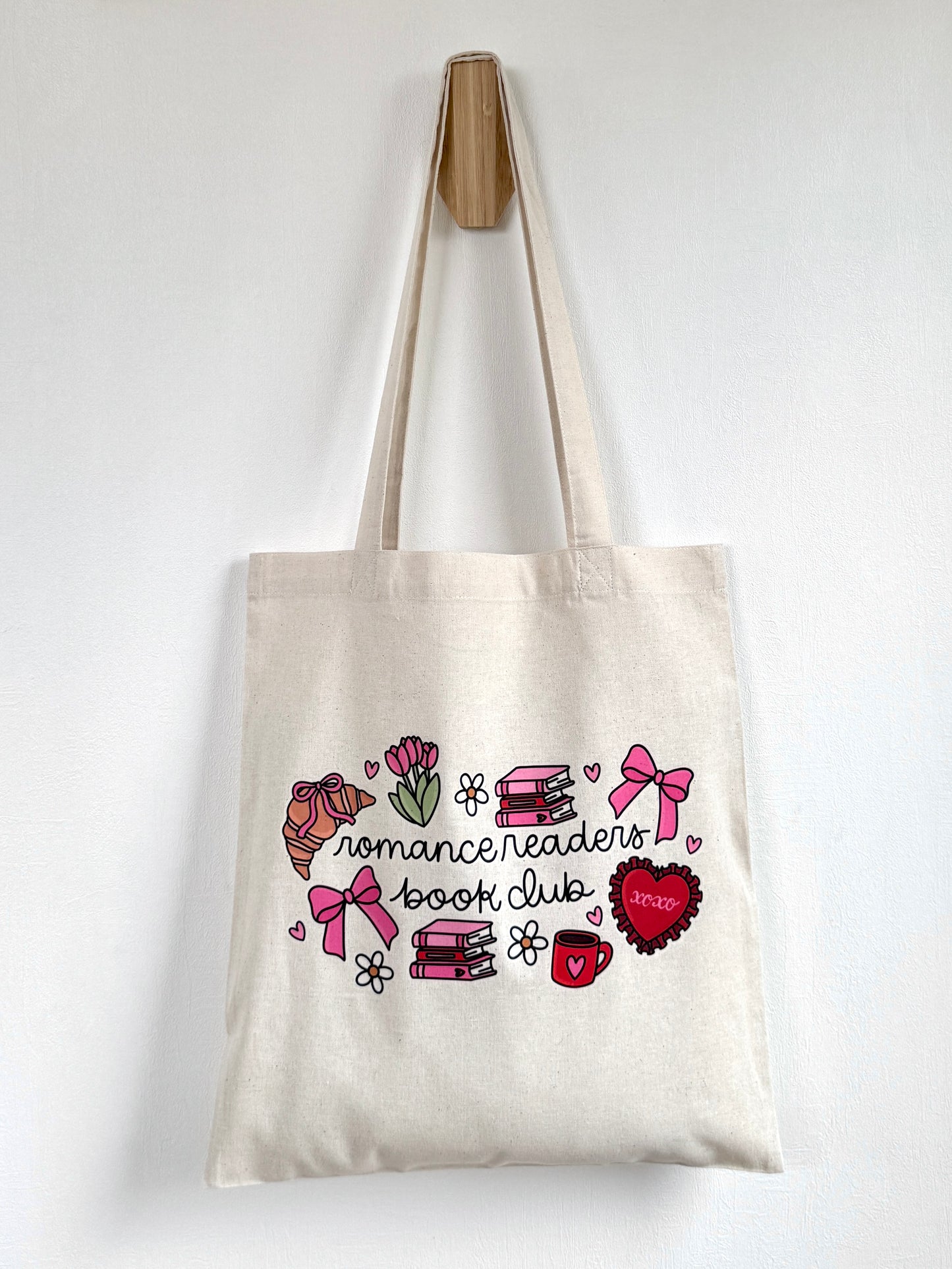 Tote-bag Tissus 100% Recyclé - Romance Readers Book Club