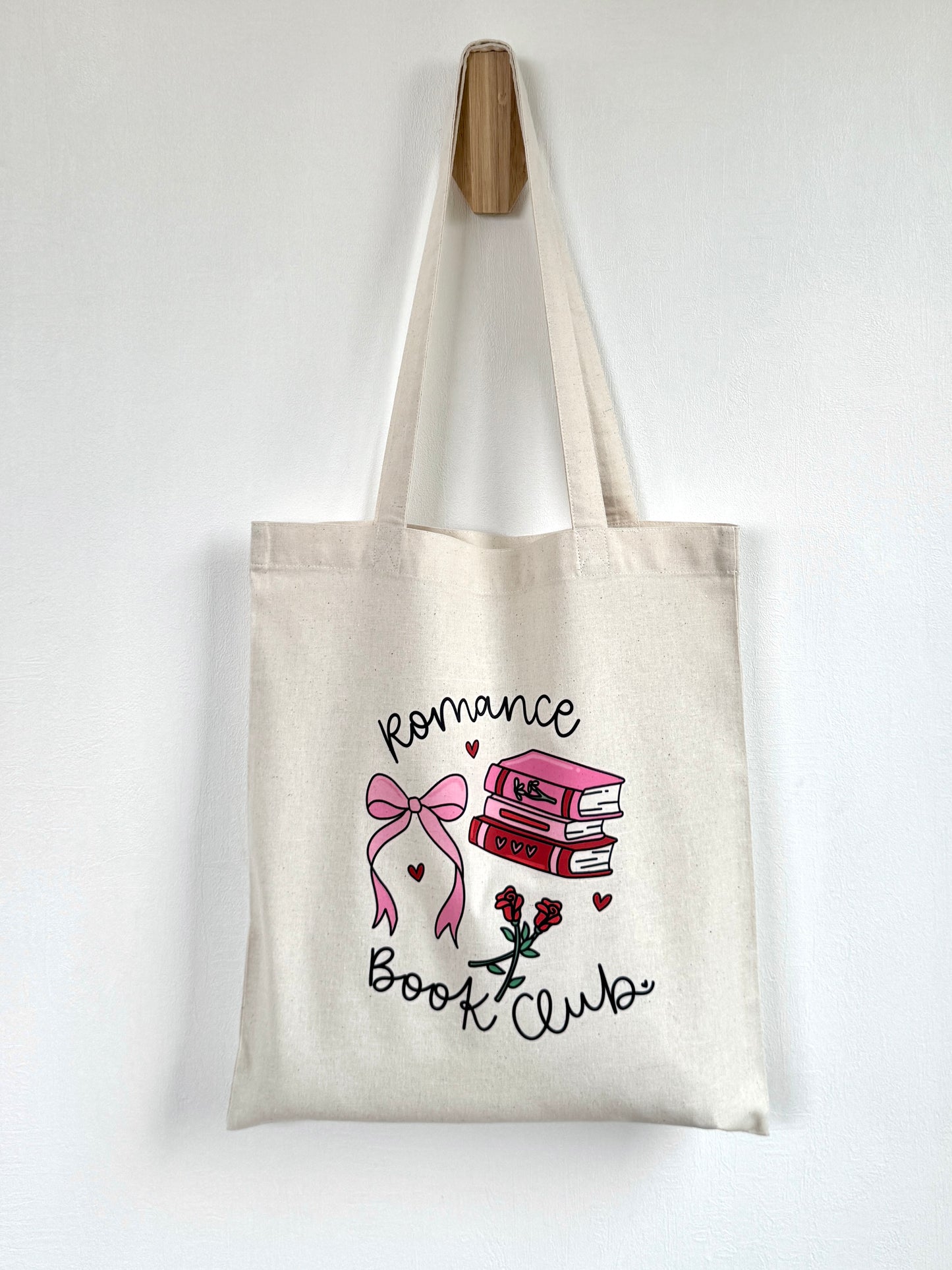 Tote-bag Tissus 100% Recyclé - Romance Book Club