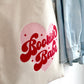 Tote-bag Tissus 100% Recyclé - Bookish Babe Heart