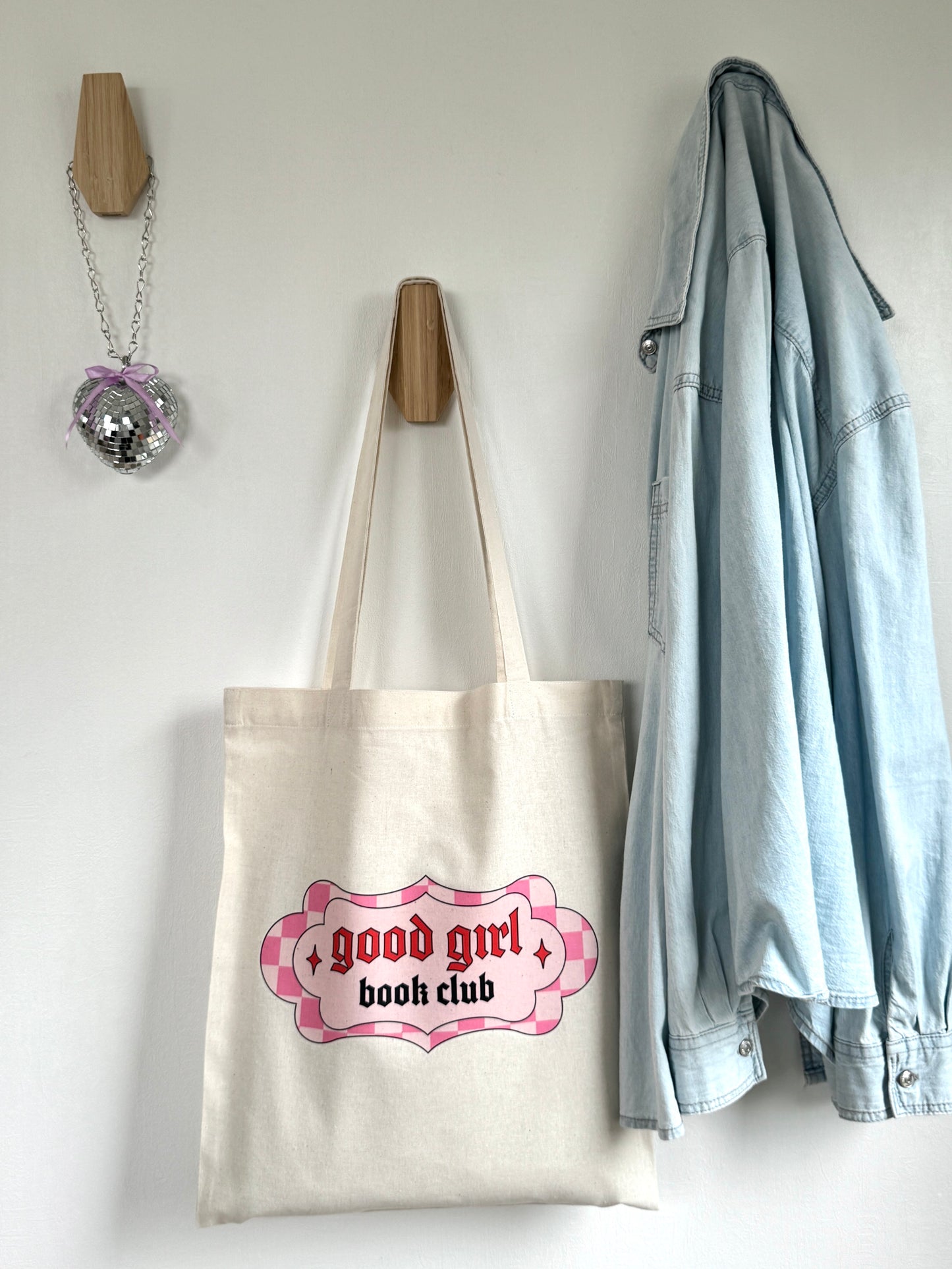 Tote-bag Tissus 100% Recyclé - Good Girl Book Club - 2