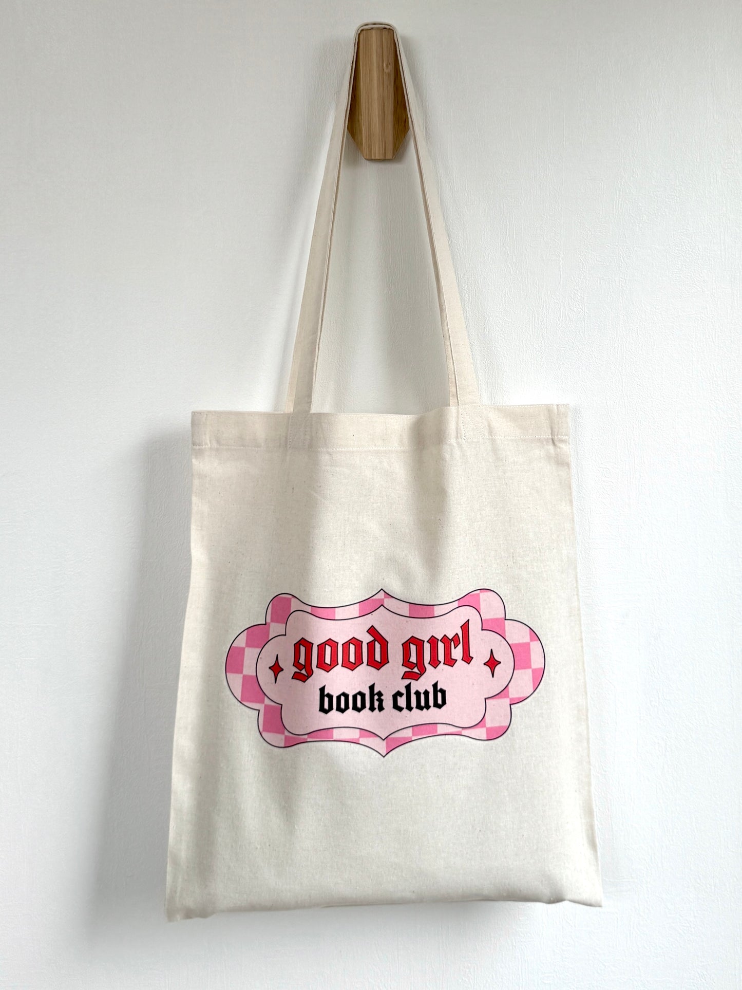 Tote-bag Tissus 100% Recyclé - Good Girl Book Club - 2