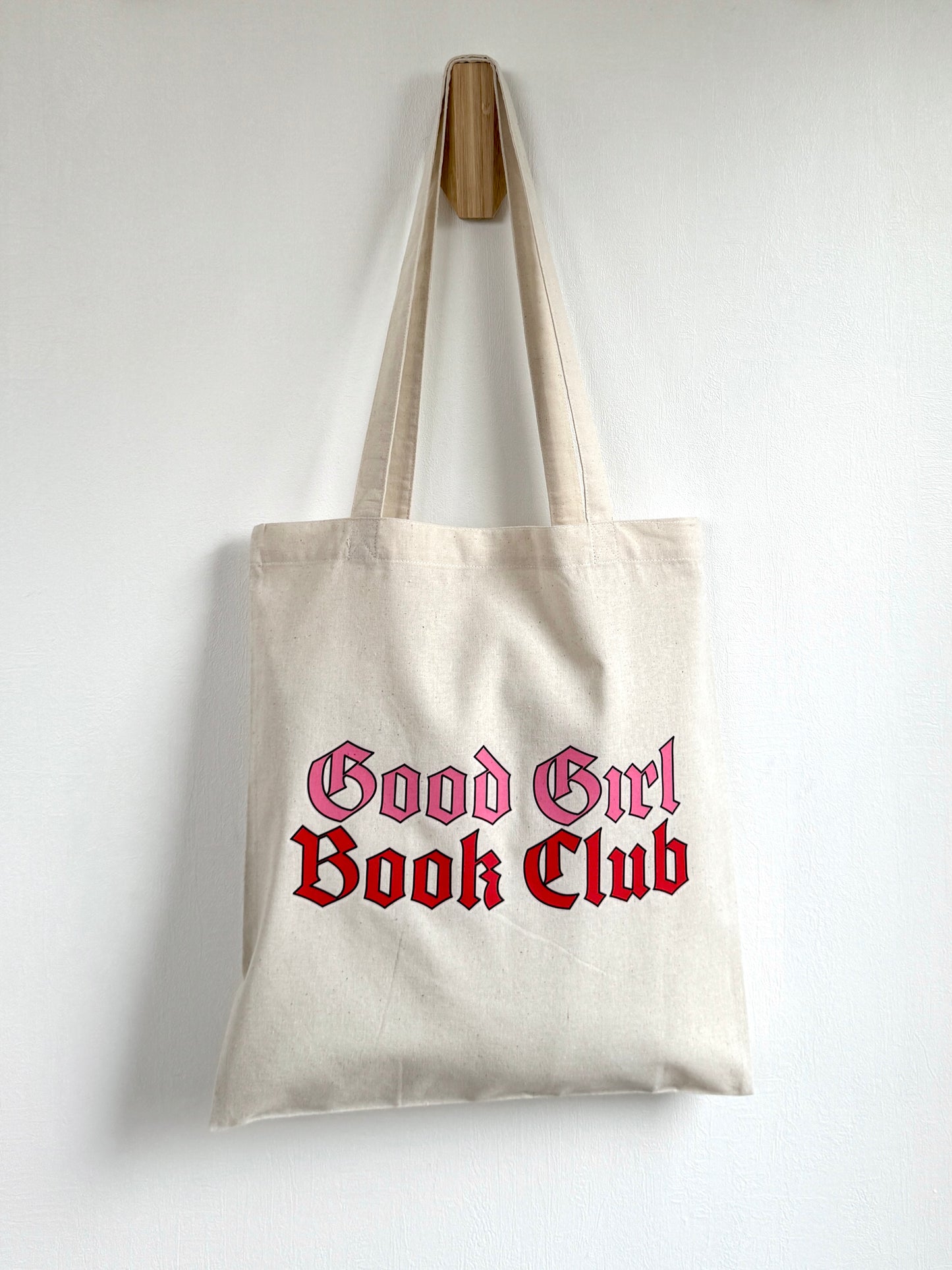Tote-bag Tissus 100% Recyclé - Good Girl Book Club - 1