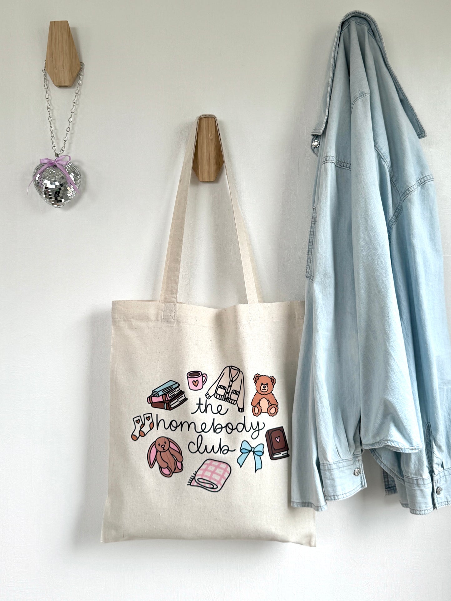 Tote-bag Tissus 100% Recyclé - The Homebody Club