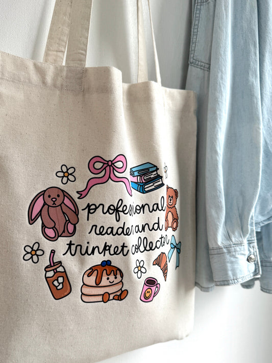 Tote-bag Tissus 100% Recyclé - Trinket Collector