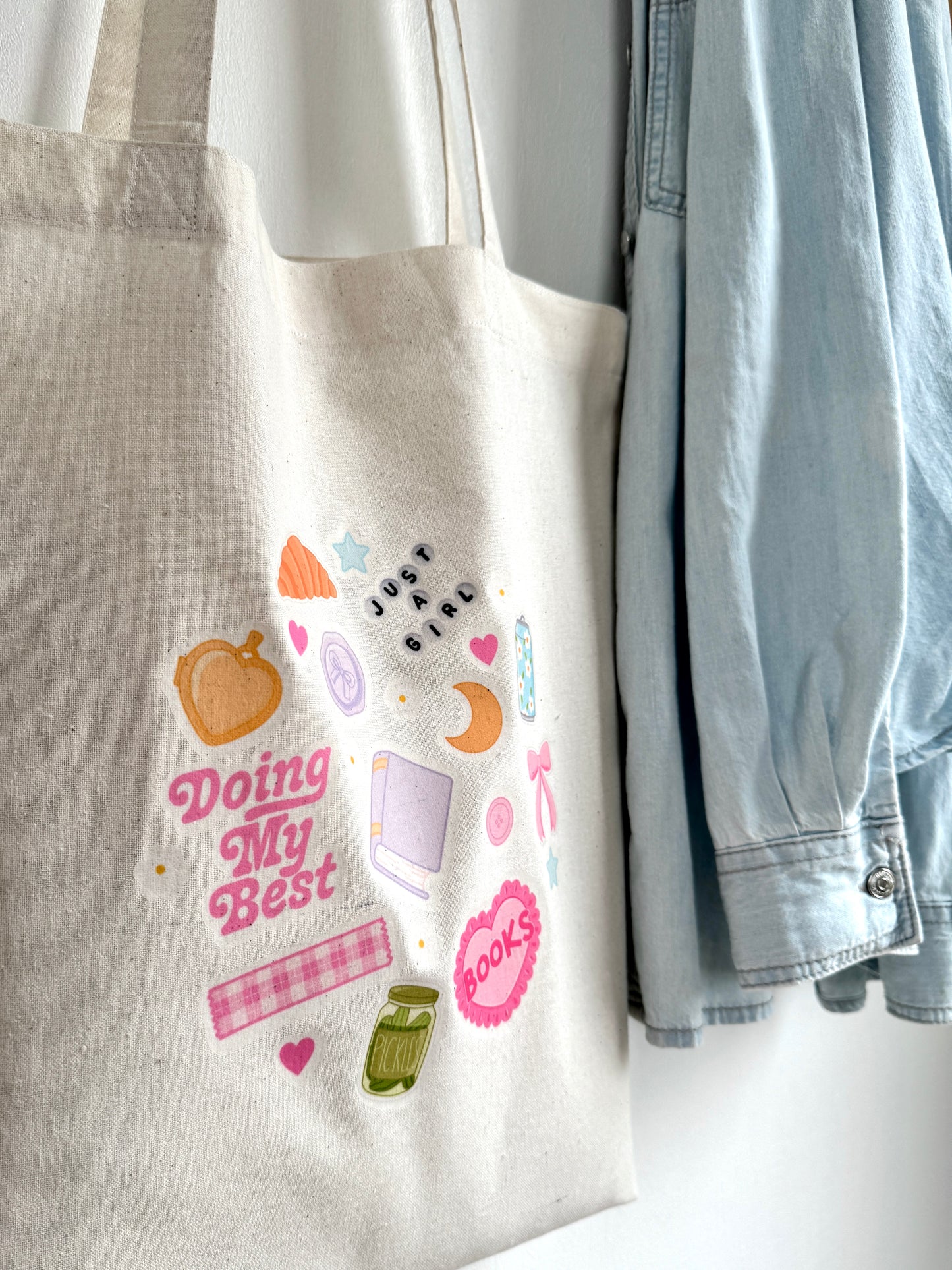 Tote-bag Tissus 100% Recyclé - Doing My Best