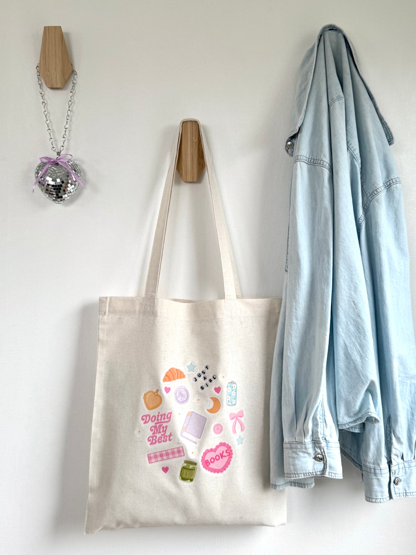 Tote-bag Tissus 100% Recyclé - Doing My Best