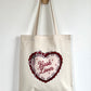 Tote-bag Tissus 100% Recyclé - The Lover