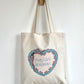 Tote-bag Tissus 100% Recyclé - Pretty Girls Read Books