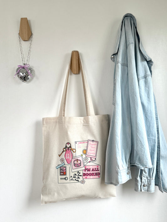 Tote-bag Tissus 100% Recyclé - Book Mood