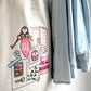 Tote-bag Tissus 100% Recyclé - Book Mood