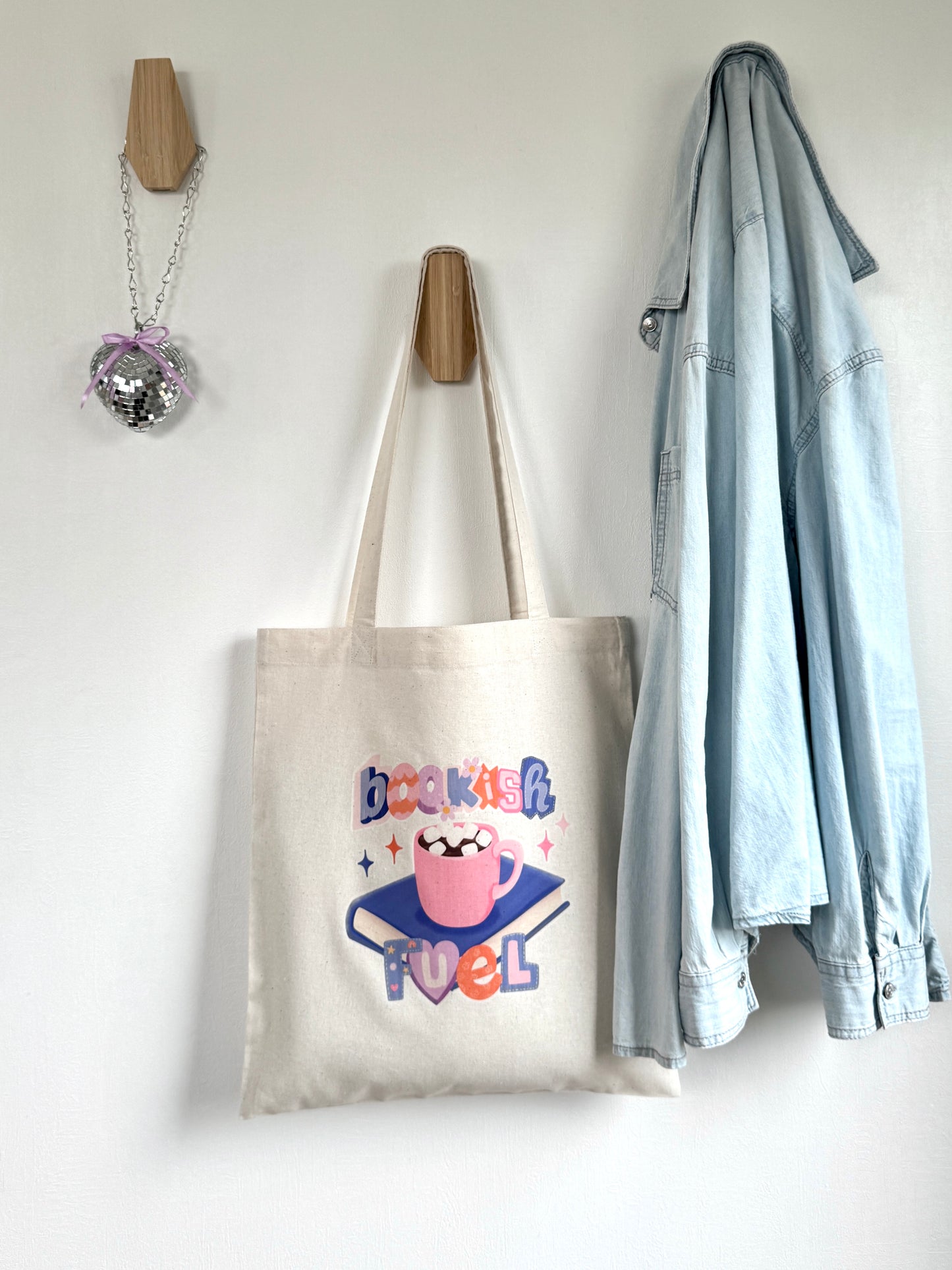 Tote-bag Tissus 100% Recyclé - Bookish Fuel