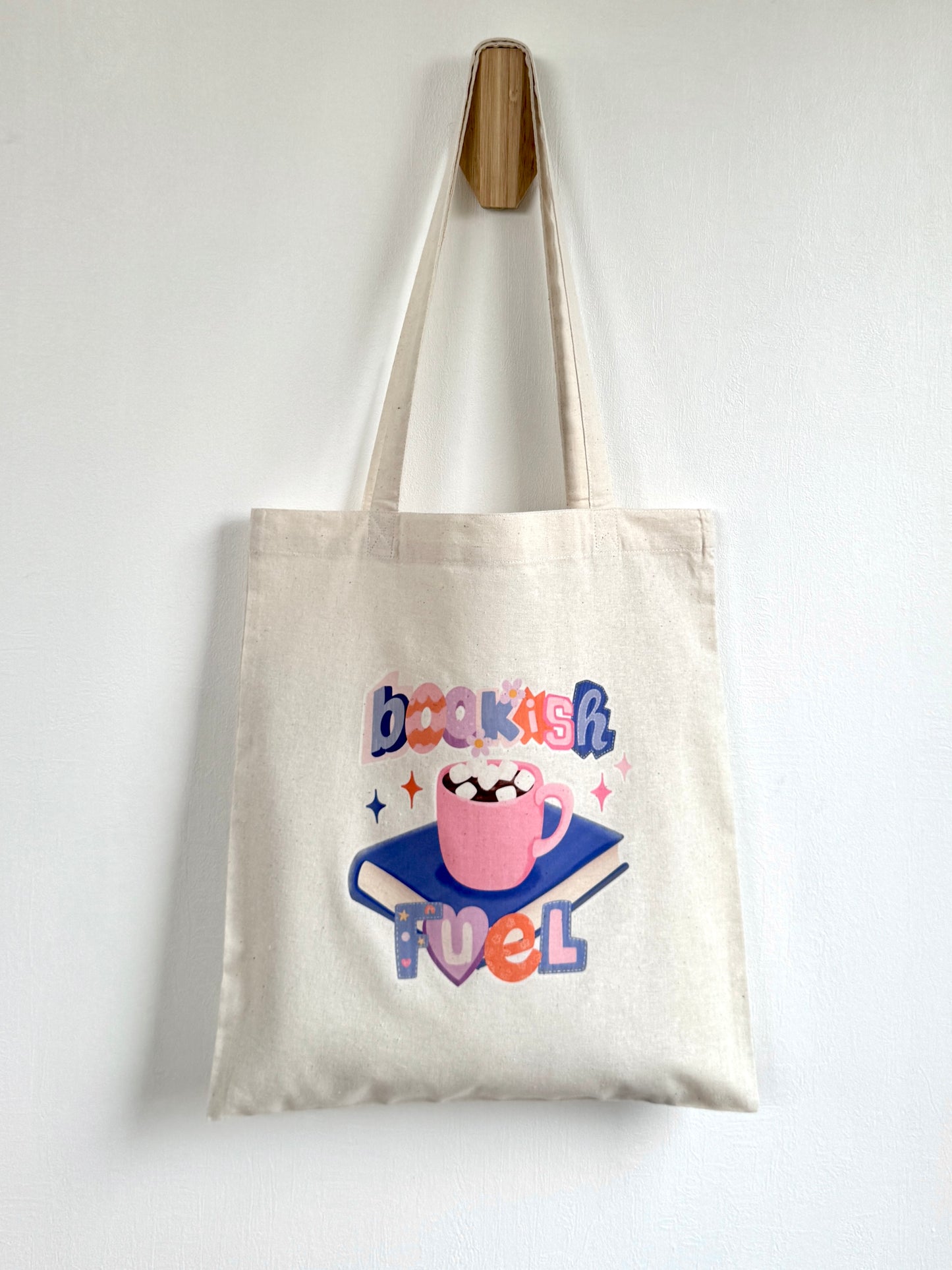 Tote-bag Tissus 100% Recyclé - Bookish Fuel