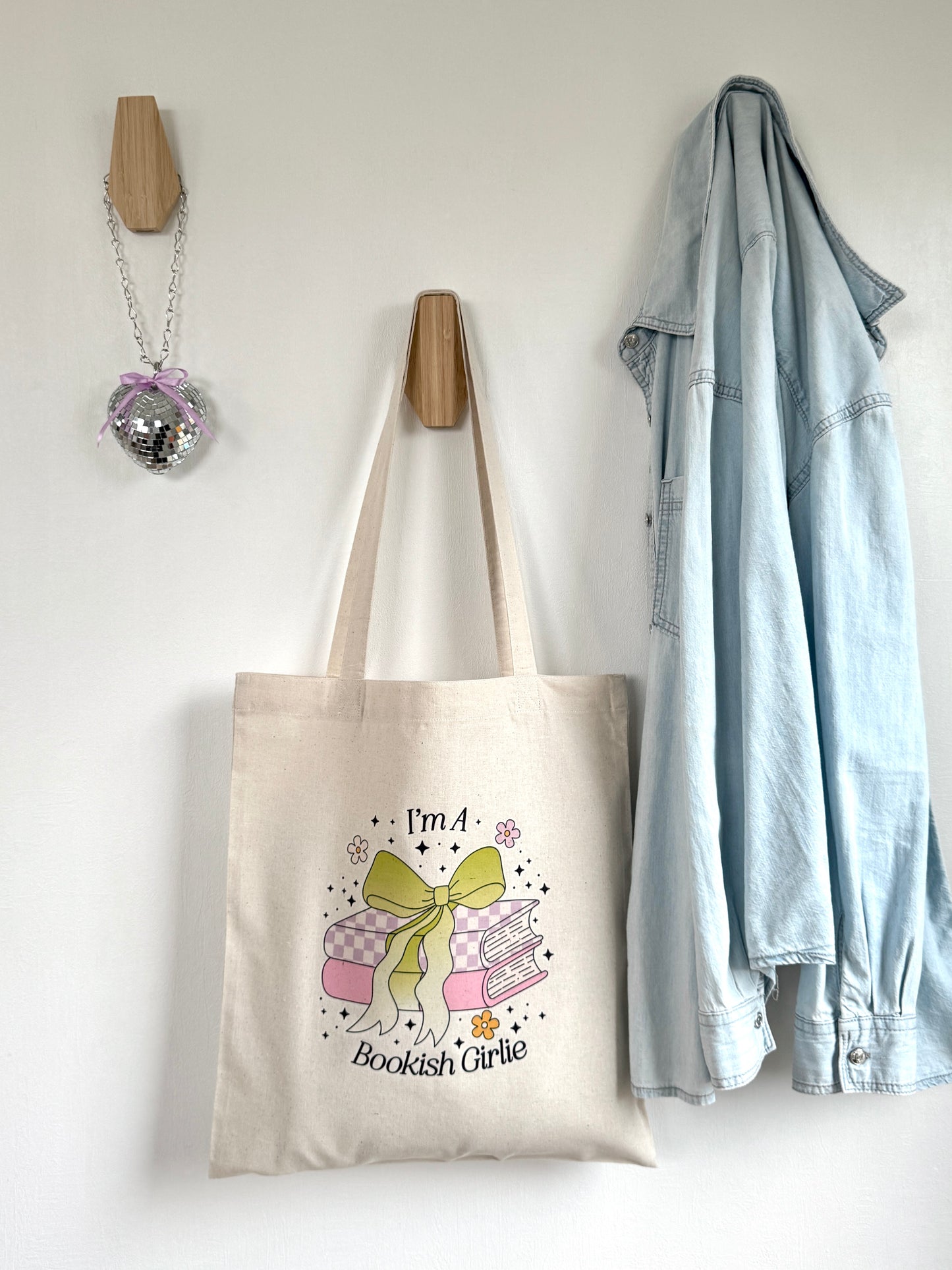 Tote-bag Tissus 100% Recyclé - Bookish Girlie